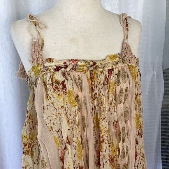 Free People Secret Love Slip Top Tunic Women’s Medium - Picture 4 of 7